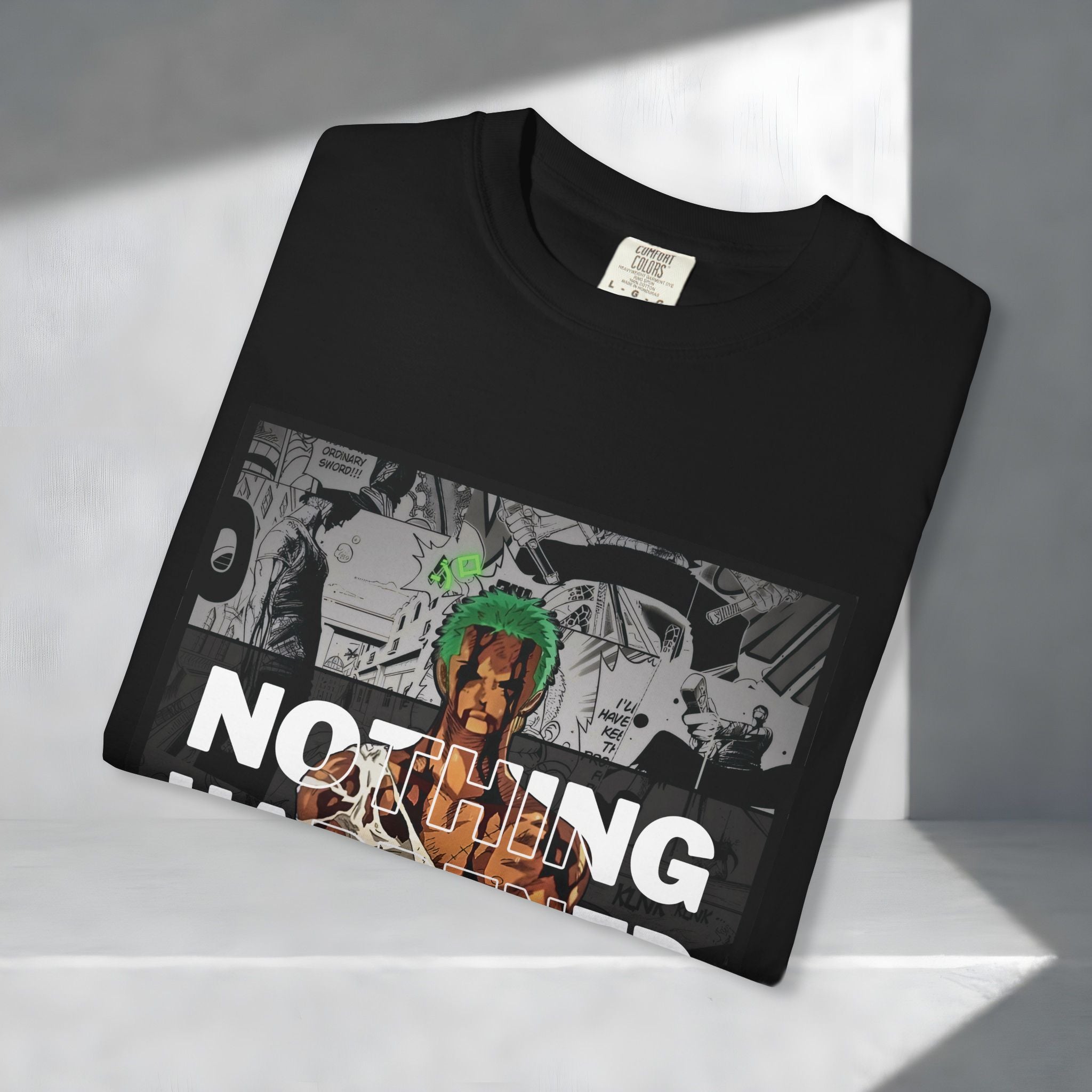 Zoro Edition ( One piece )Unisex Garment-Dyed T-shirt