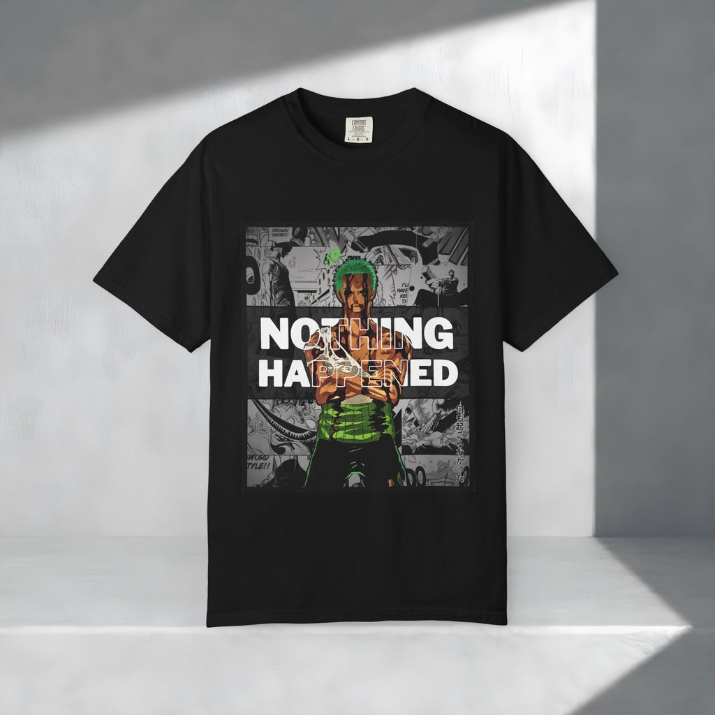 Zoro Edition ( One piece )Unisex Garment-Dyed T-shirt
