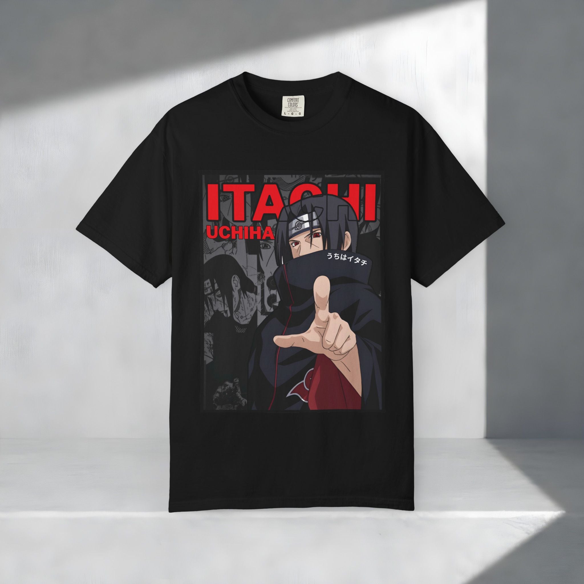 Itachi Edition ( Naruto )Unisex Garment-Dyed T-shirt